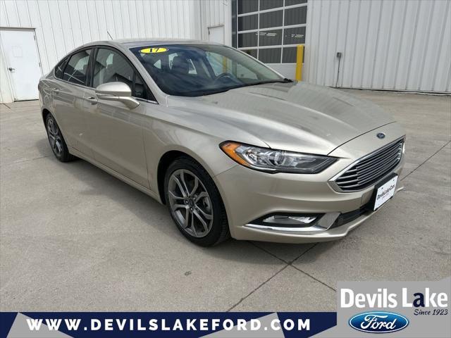 used 2017 Ford Fusion car, priced at $18,298