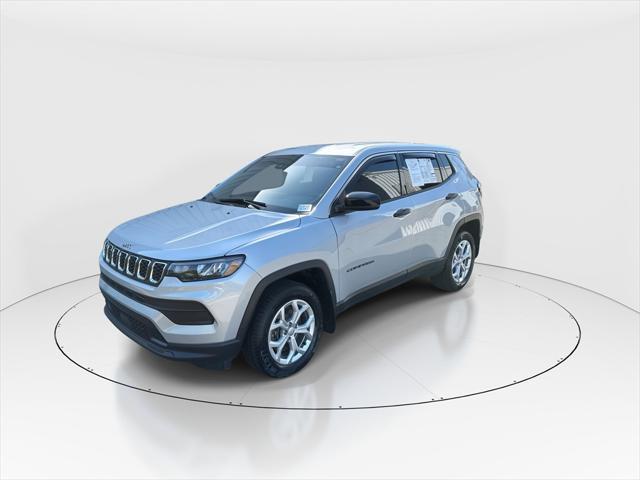 used 2024 Jeep Compass car, priced at $21,887