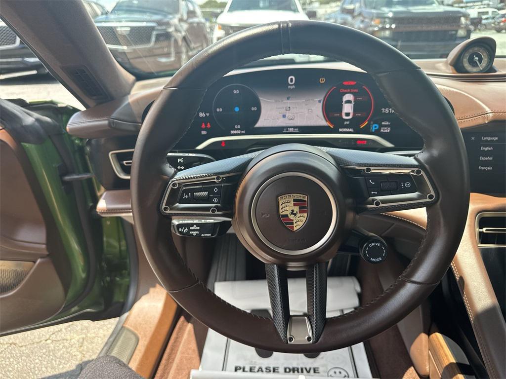 used 2022 Porsche Taycan car, priced at $86,977