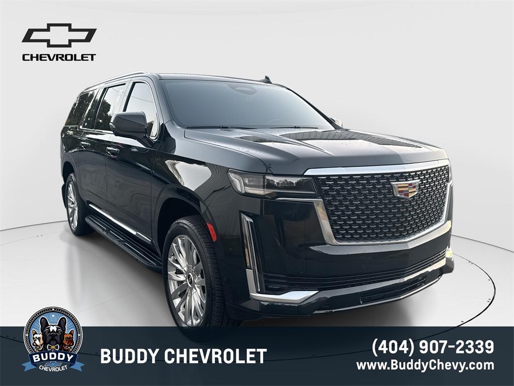 used 2024 Cadillac Escalade ESV car, priced at $74,972