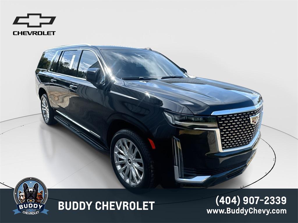 used 2023 Cadillac Escalade ESV car, priced at $52,981