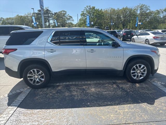 used 2020 Chevrolet Traverse car, priced at $18,391