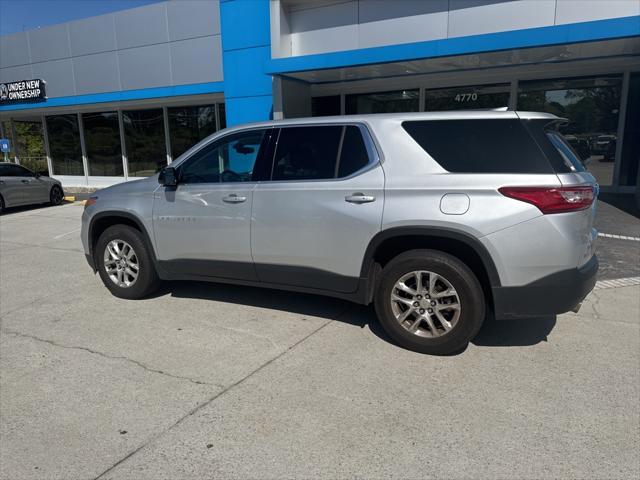 used 2020 Chevrolet Traverse car, priced at $18,391