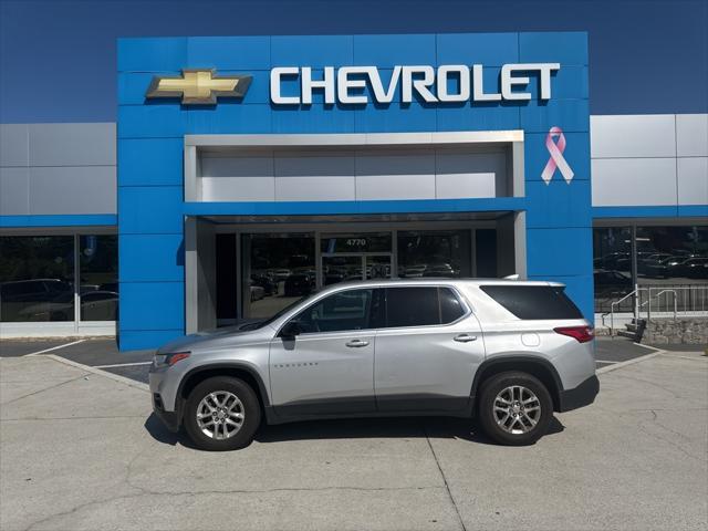 used 2020 Chevrolet Traverse car, priced at $18,391