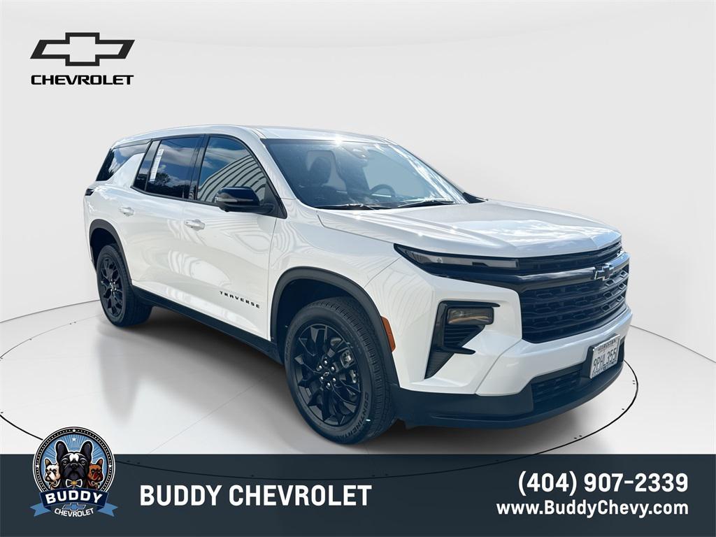 used 2024 Chevrolet Traverse car, priced at $35,875