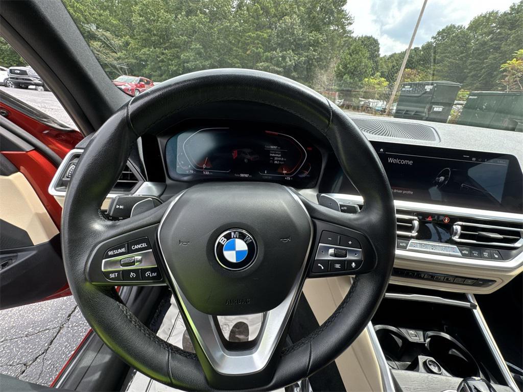 used 2019 BMW 330 car, priced at $23,504
