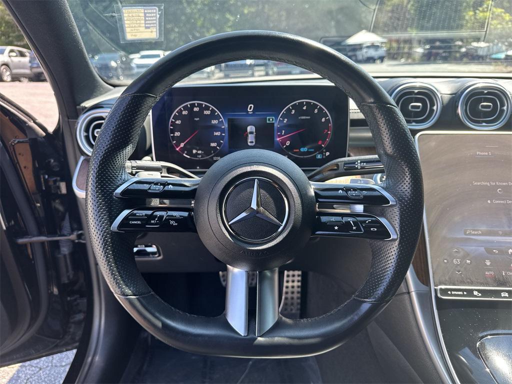 used 2022 Mercedes-Benz C-Class car, priced at $31,887