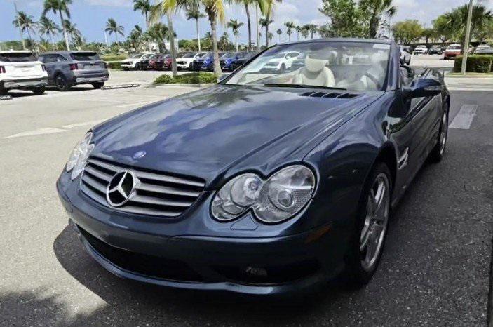 used 2003 Mercedes-Benz SL-Class car, priced at $17,761
