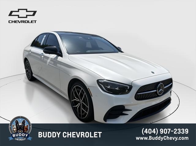 used 2021 Mercedes-Benz E-Class car, priced at $38,991