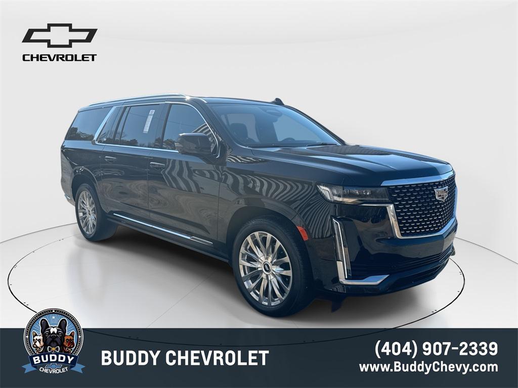 used 2024 Cadillac Escalade ESV car, priced at $79,904