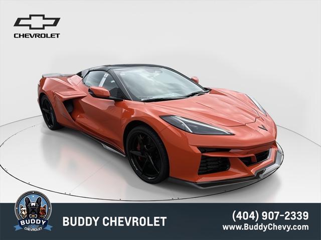 new 2025 Chevrolet Corvette E-Ray car, priced at $144,290
