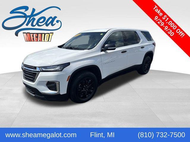 used 2023 Chevrolet Traverse car, priced at $29,500