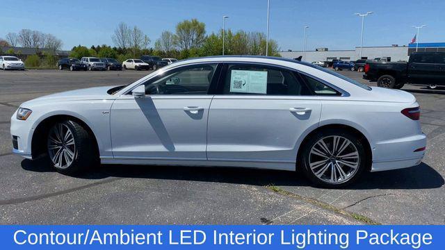 used 2021 Audi A8 car, priced at $47,300