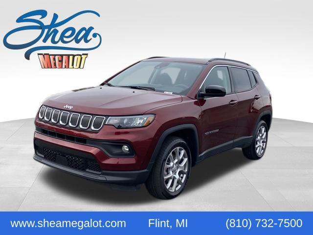 used 2022 Jeep Compass car, priced at $18,600