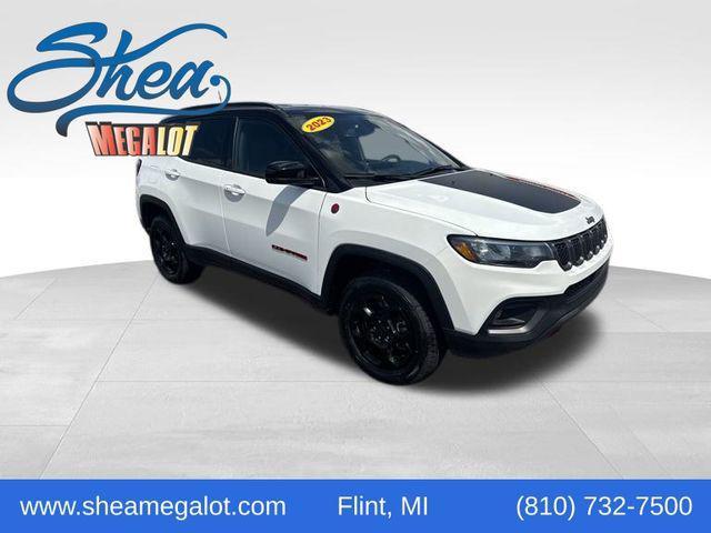 used 2023 Jeep Compass car, priced at $20,500