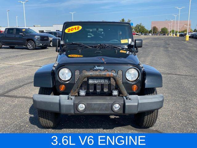 used 2012 Jeep Wrangler Unlimited car, priced at $14,000