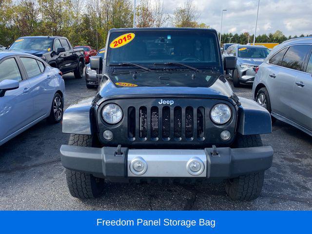 used 2015 Jeep Wrangler Unlimited car, priced at $6,995