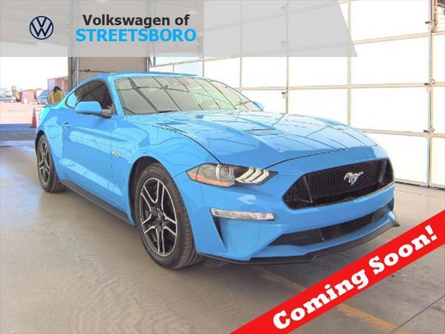 used 2022 Ford Mustang car, priced at $34,999