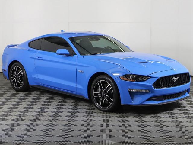 used 2022 Ford Mustang car, priced at $29,699