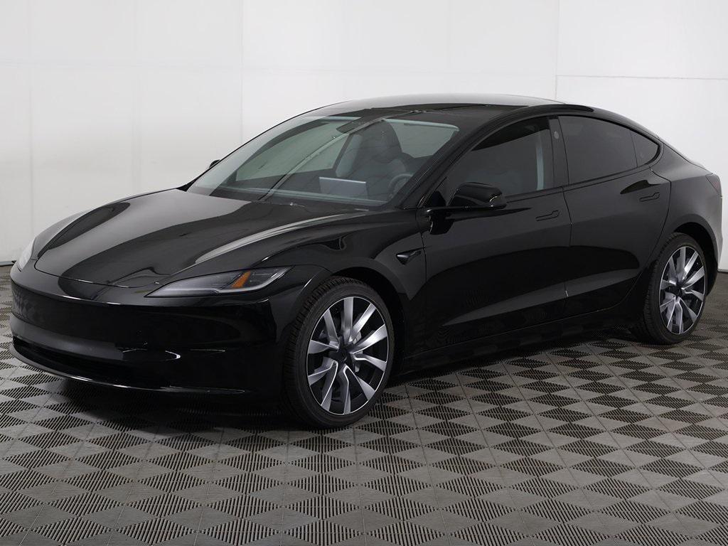used 2025 Tesla Model 3 car, priced at $38,899