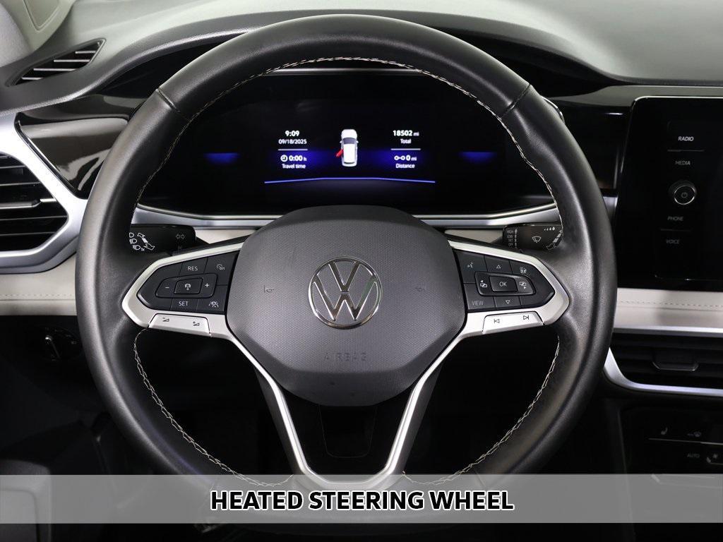 used 2025 Volkswagen Taos car, priced at $22,599