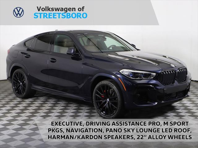 used 2022 BMW X6 car, priced at $58,399