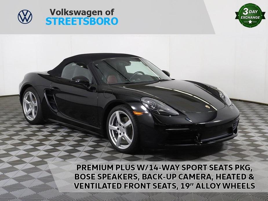 used 2018 Porsche 718 Boxster car, priced at $47,299
