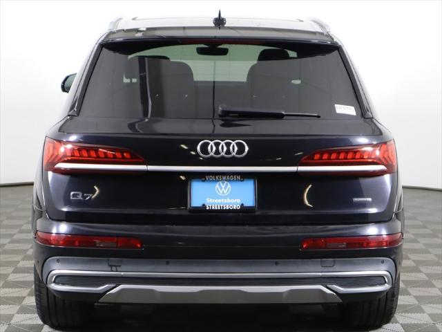 used 2021 Audi Q7 car, priced at $32,699