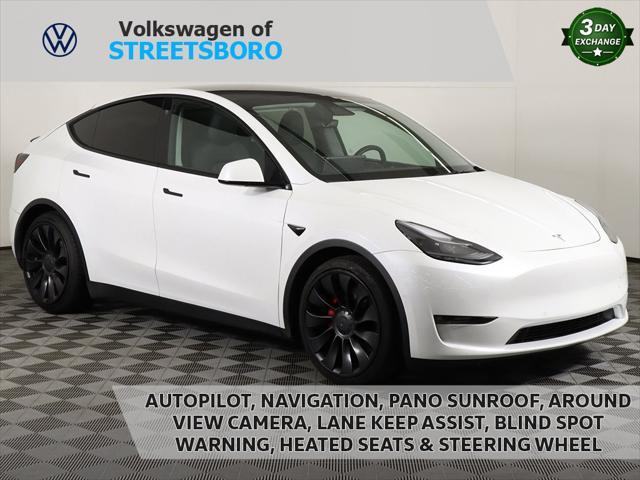 used 2022 Tesla Model Y car, priced at $28,299