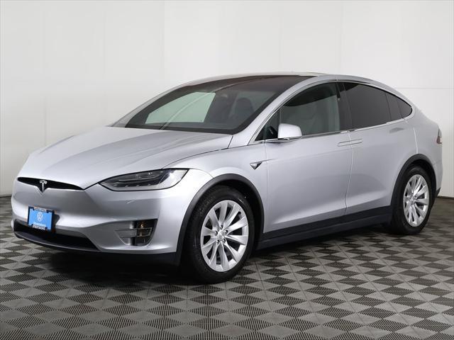 used 2018 Tesla Model X car, priced at $26,169