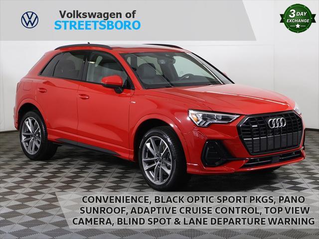 used 2024 Audi Q3 car, priced at $36,990