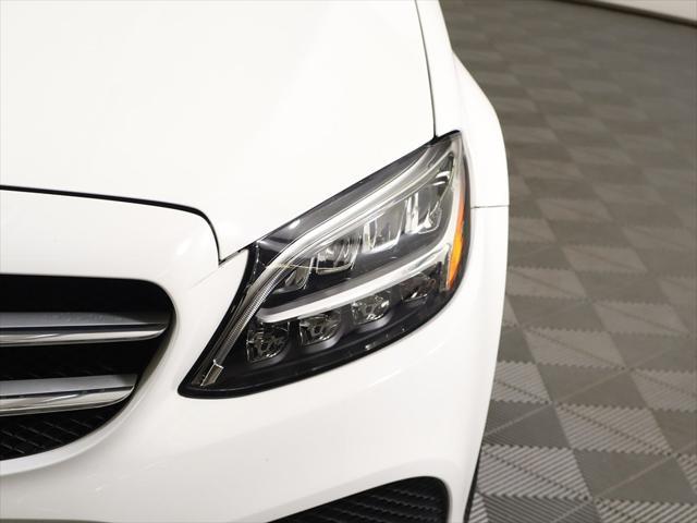 used 2021 Mercedes-Benz C-Class car, priced at $23,199