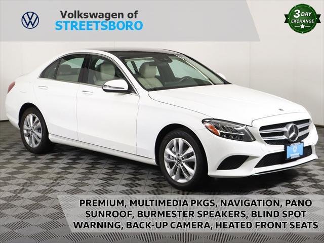 used 2021 Mercedes-Benz C-Class car, priced at $23,339