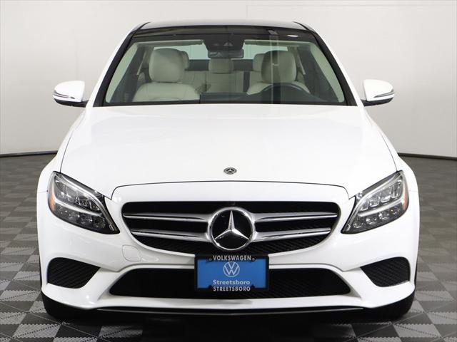 used 2021 Mercedes-Benz C-Class car, priced at $23,199