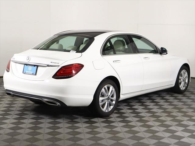 used 2021 Mercedes-Benz C-Class car, priced at $23,199