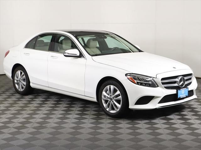 used 2021 Mercedes-Benz C-Class car, priced at $23,199