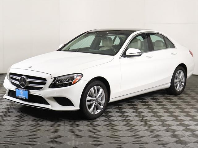 used 2021 Mercedes-Benz C-Class car, priced at $23,199