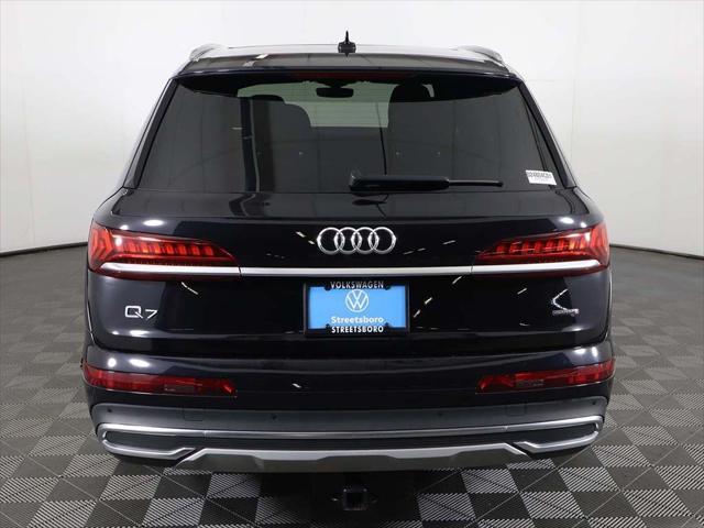 used 2021 Audi Q7 car, priced at $32,199