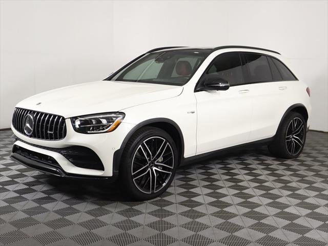 used 2021 Mercedes-Benz AMG GLC 43 car, priced at $37,999