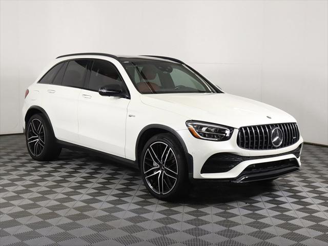 used 2021 Mercedes-Benz AMG GLC 43 car, priced at $37,999