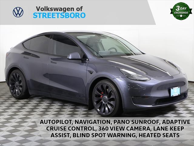 used 2022 Tesla Model Y car, priced at $30,599