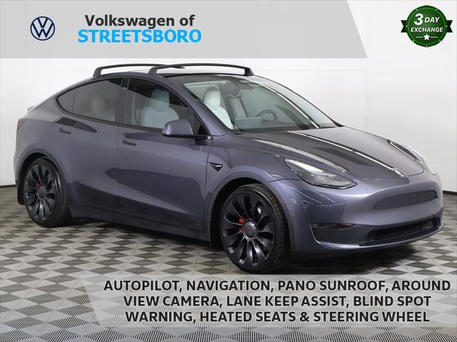 used 2022 Tesla Model Y car, priced at $29,599