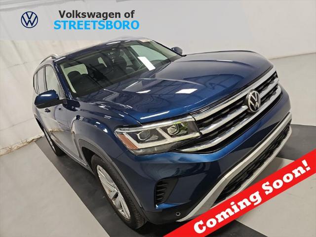 used 2021 Volkswagen Atlas car, priced at $26,769