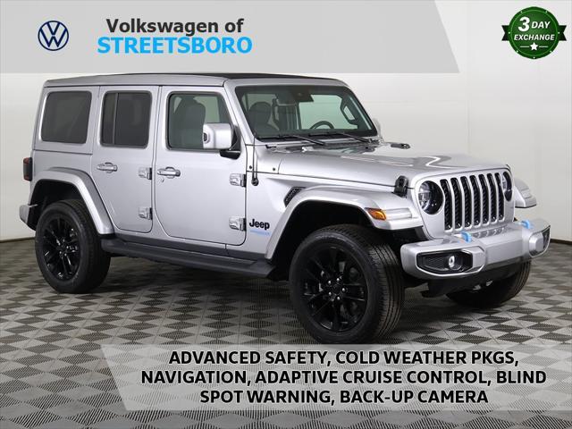 used 2021 Jeep Wrangler Unlimited 4xe car, priced at $33,999
