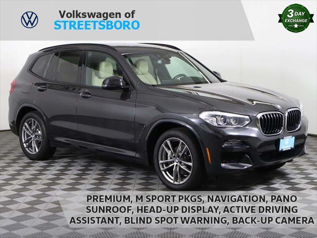 used 2021 BMW X3 car, priced at $32,429