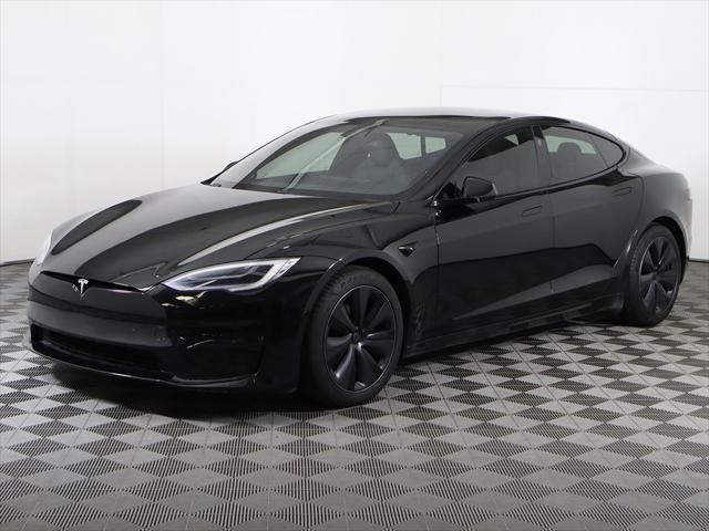 used 2021 Tesla Model S car, priced at $46,569