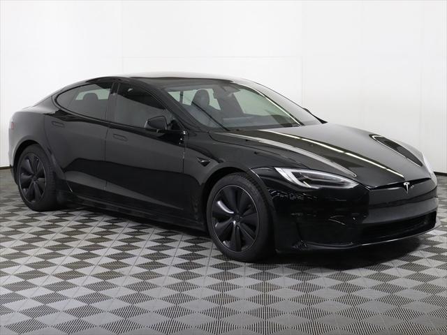 used 2021 Tesla Model S car, priced at $46,569