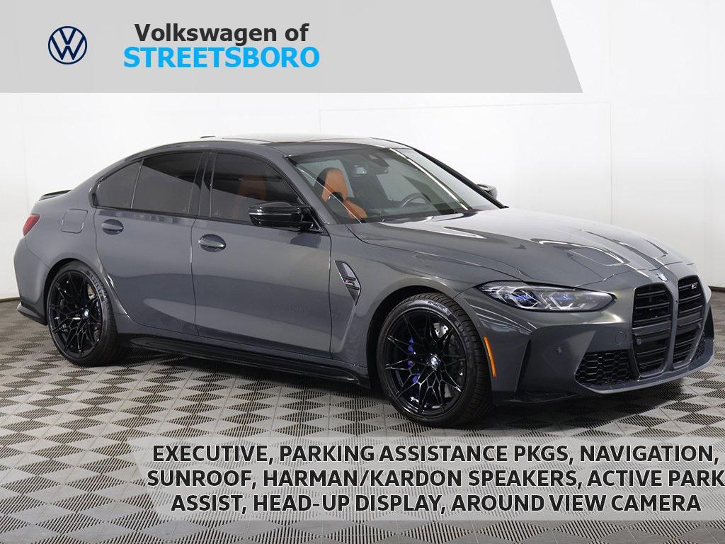 used 2024 BMW M3 car, priced at $87,899