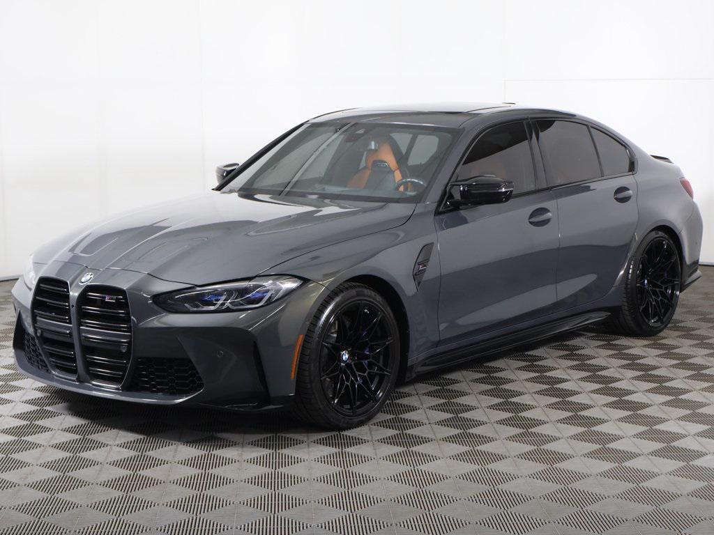 used 2024 BMW M3 car, priced at $87,899