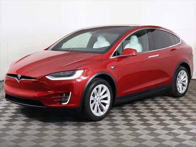 used 2020 Tesla Model X car, priced at $34,990